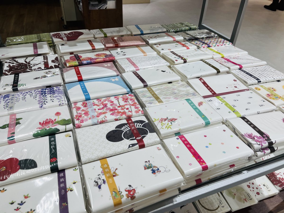 11F #文具日和 】 『和詩倶楽部POPUP』 14日まで好評いただいた和詩
