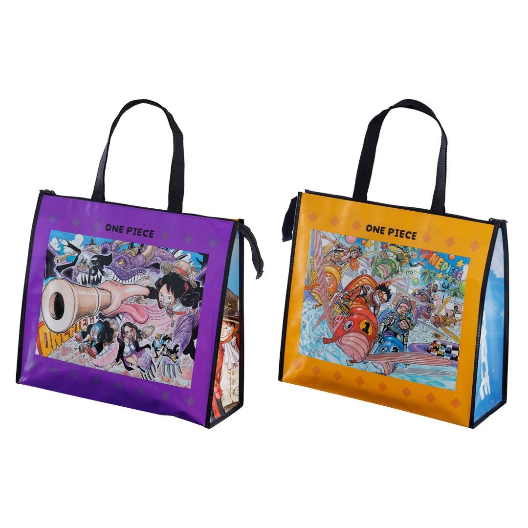 ONE PIECE Shopping Bag (Left: Front / Right: Back) • ONE PIECE