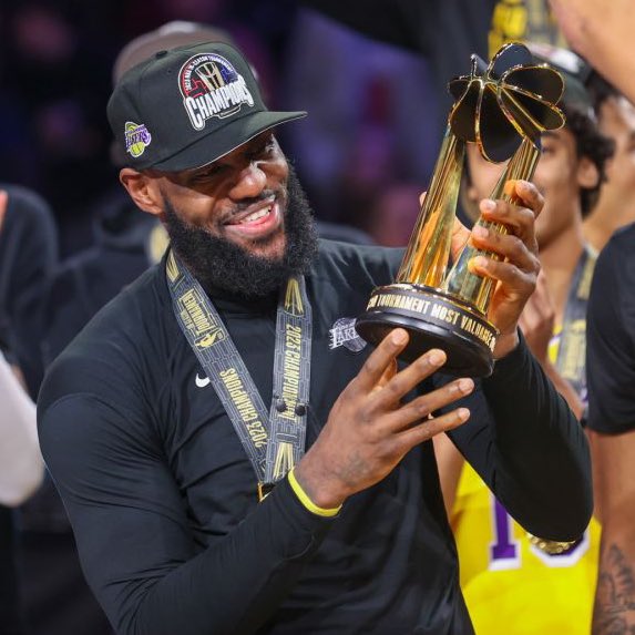 REMINDER —  LeBron James is STILL the only player in basketball history to win an:

👑 NBA MVP 
👑 NBA Finals MVP
👑 NBA All-Star Game MVP
👑 NBA Cup MVP
👑 Olympic MVP

The ultimate MOST VALUABLE PLAYER. 🐐