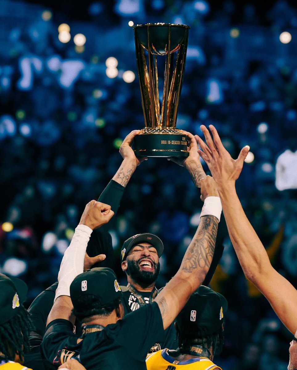 Anthony Davis still holds the record for the most points, rebounds and blocks recorded in an NBA Cup championship game. 

41 Points 
5 Assists 
20 Rebounds
4 Blocks
67%FG 
+13