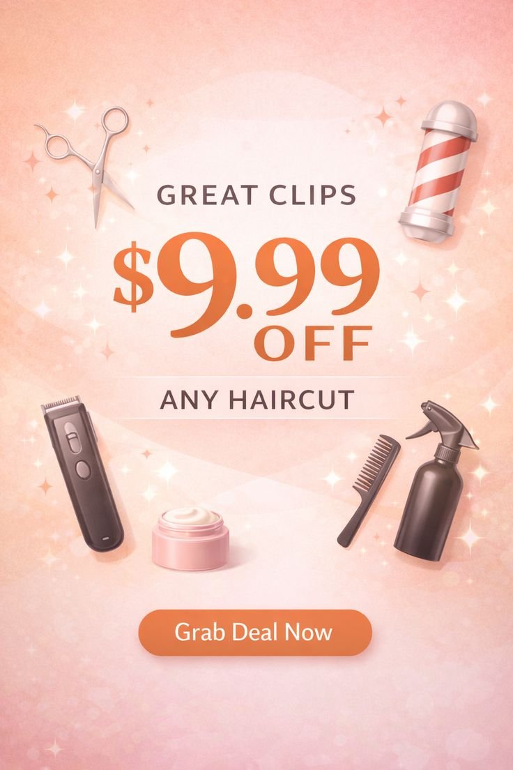 Haircutclips's tweet photo. Keep your fade sharp without overspending. This Great Clips coupon gives you a clean, professional look at a discounted price—ideal for students and professionals alike.
#Greatclipscodes2025 #savemoney #besthaircuts #beautysalon https://t.co/7PCDeFb6AM