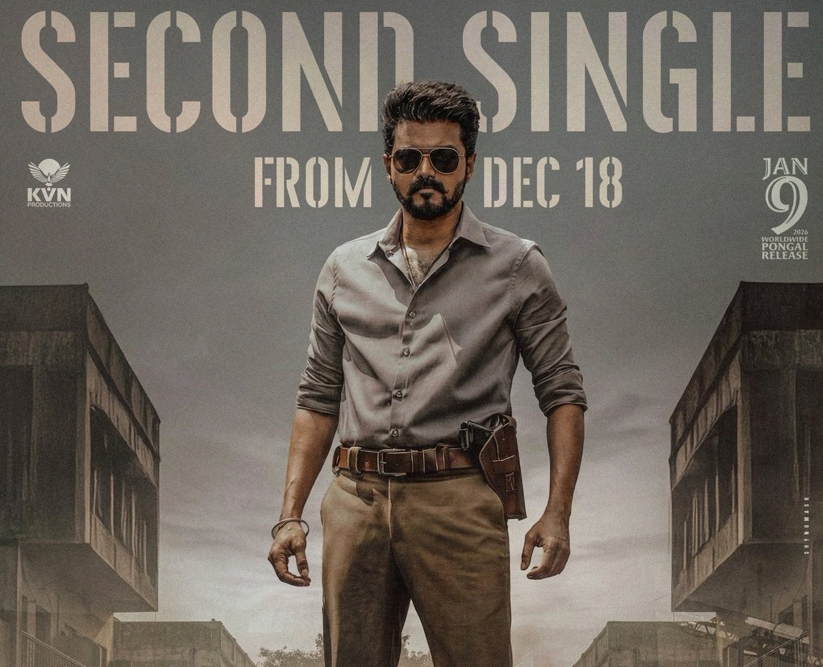 Nishanth_Offcl's tweet image. Latest Buzz: 

🎤 @anirudhofficial 
✍🏻 @VishnuEdavan1 

#VishnuEdavan has written a song for the film #JanaNayagan , and it is most likely to be the song that will be released tomorrow.

After #Badass , he wrote a elevation song for #ThalapathyVijay.
#JanaNayaganSecondSingle