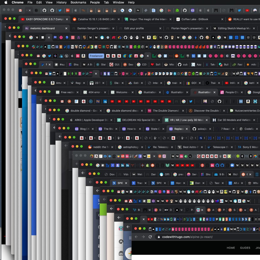 Bizim kafanın içindeki sekmeler