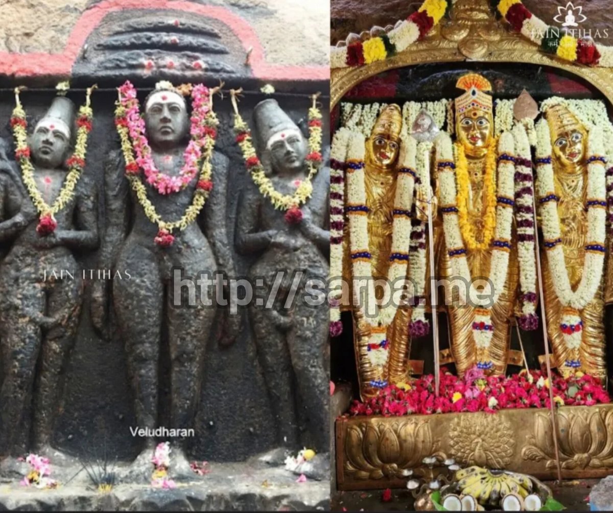 This one example shows how today's majority religion hijacked the Jainism which was the first religion of India . ancient Jain idol of the 7th-8th century in Aravakurichi (near Karur district) in Tamil Nadu, which is actually believed to be the idol of Lord Adinath (Rishabhdev),