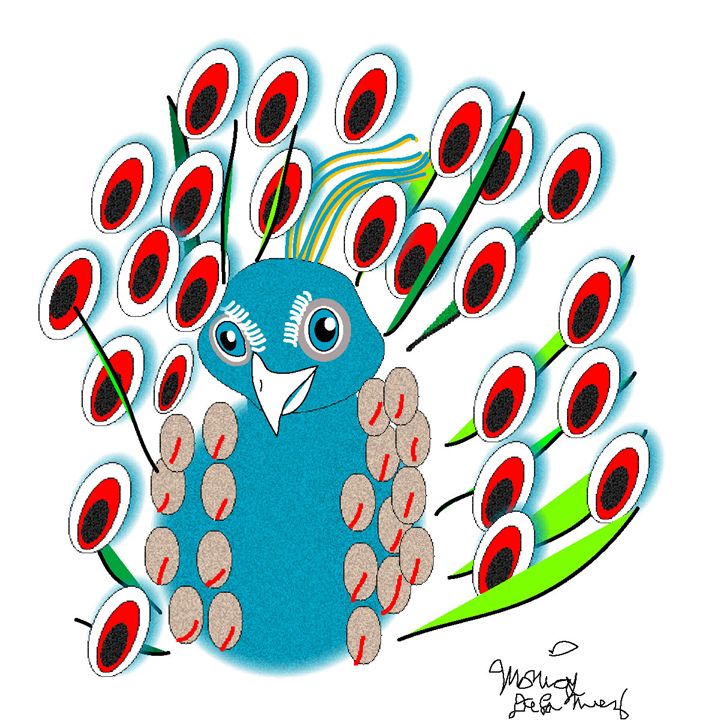 delanu_amoni's tweet photo. Art of the Day! "peacock". Buy at: https://t.co/6j0dJil3xi https://t.co/8zyQ7oFLXg