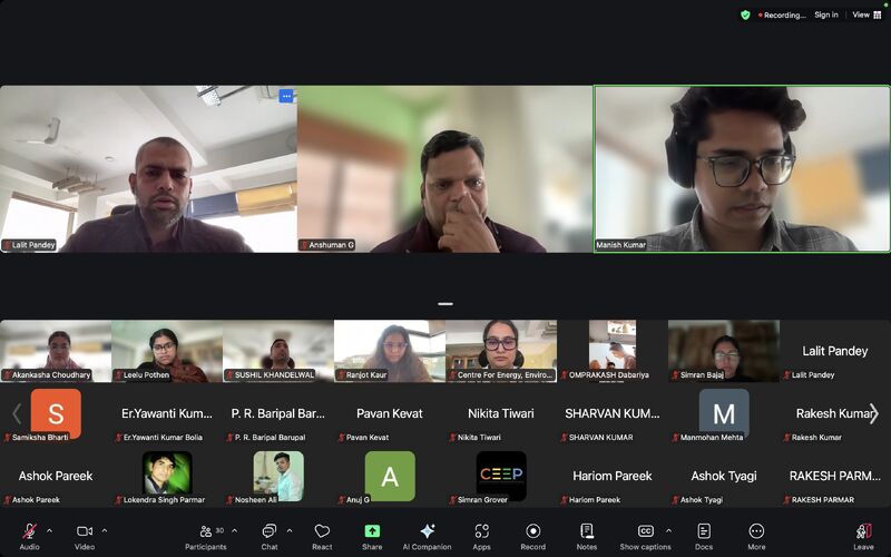 Centre for Energy, Environment and People (CEEP) tweet media