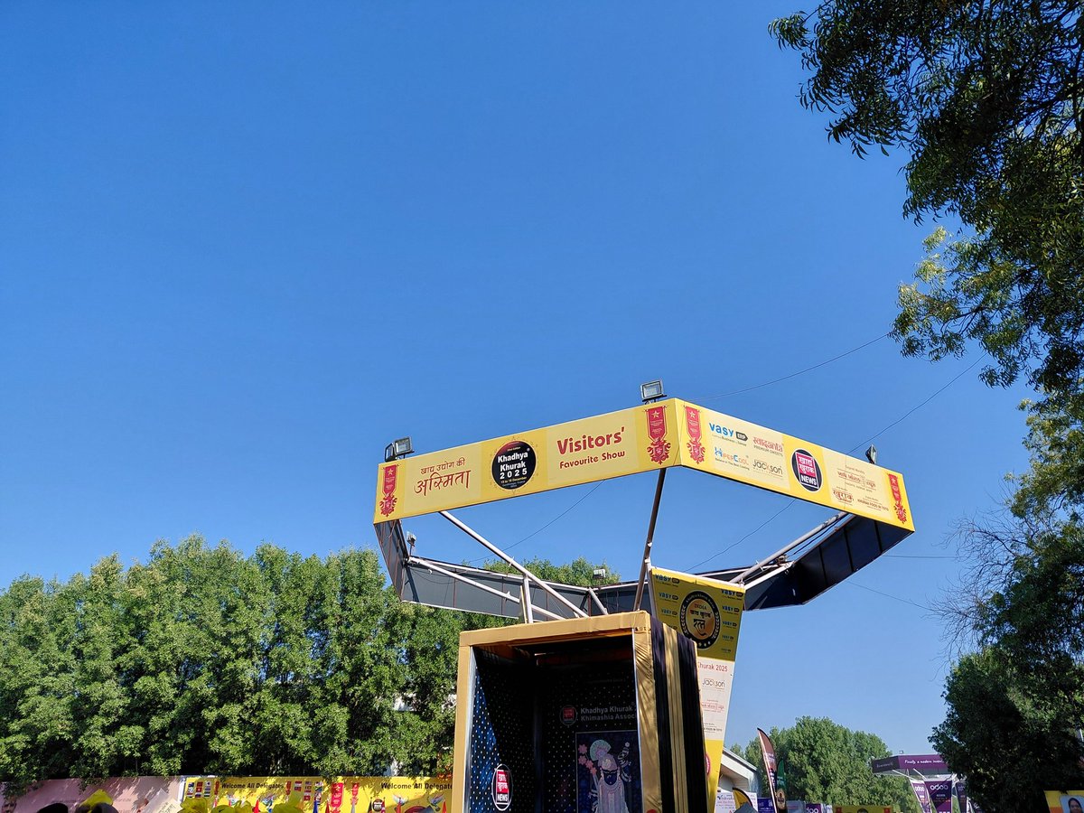 1000Darshan's tweet photo. An insightful day at Khadhya Khurak 2025 Gandhinagar, Gujarat. 
#khadhyakhurak #Gandhinagar #Gujarat #darssuenterprise https://t.co/WqaQ4APfJ4