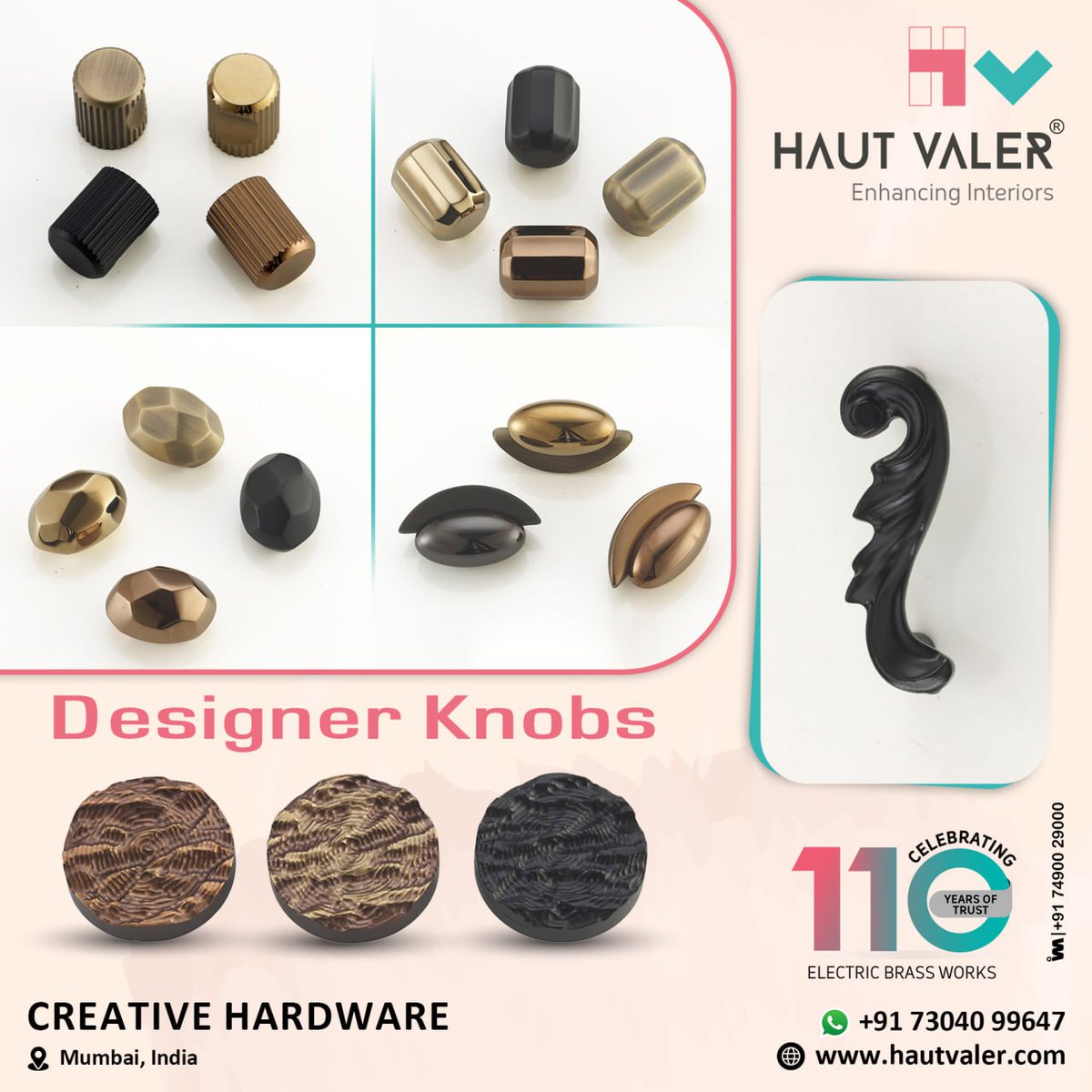 ibais_hardware's tweet photo. CREATIVE HARDWARE (MUMBAI)
For enquiry via WhatsApp click:
https://t.co/x1gWnWK4fB
Mr. Smit Shah : +91 73040 99647
#drawerknob #pullknob #doorhandle #cabinethandle #handlehardware #hardwarefitting #doors
.
@ibais_hardware https://t.co/wgZXvDkL3b