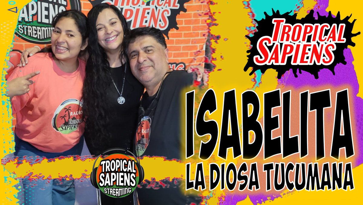 ISABELITA LA DIOSA TUCUMANA – En el #StreamingSAPIENS 2025

youtu.be/Evz9CuG_yDk

Se agradece compartir, dejar un comentario y SUSCRIBIRSE!!! 🤪🤪🤪

#Streaming #Argentina #BuenosAires #Cumbia #Tropical