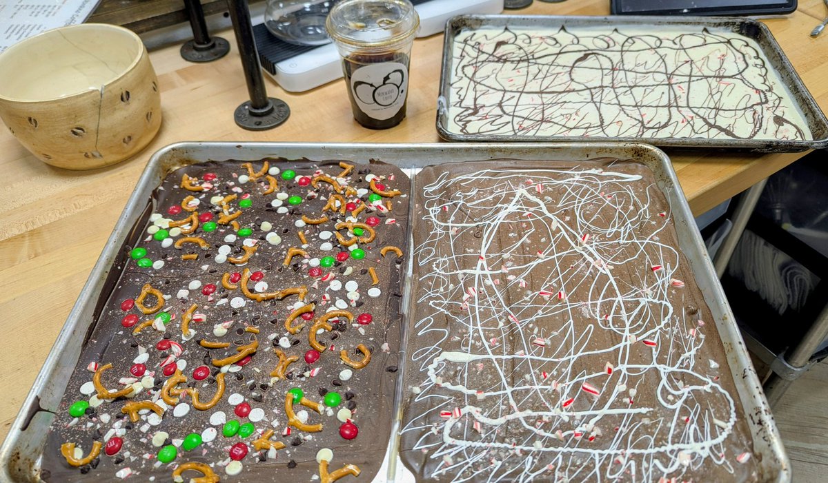 Dropping some more good put to the peeps! Espresso bark up next!