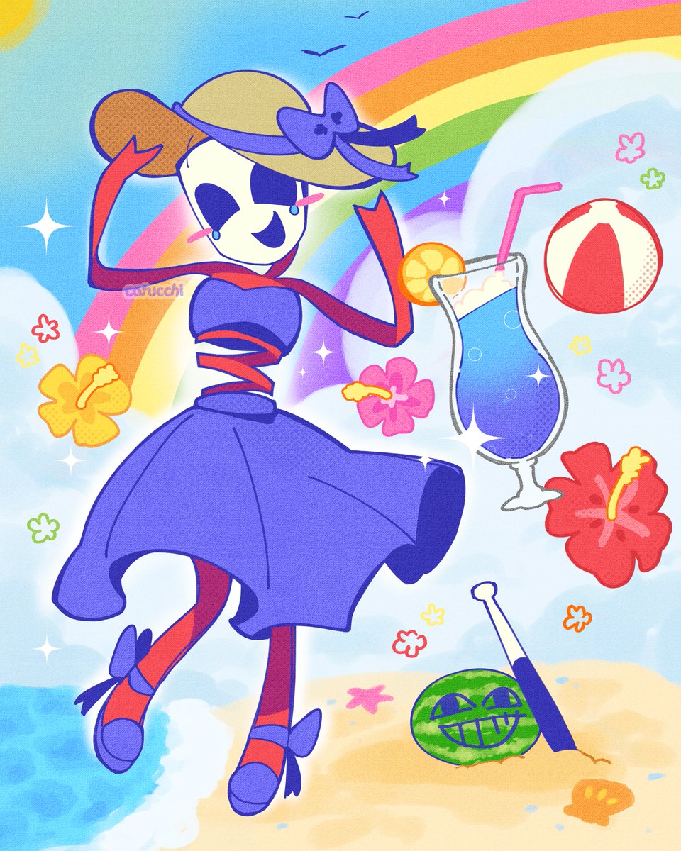 catucchii's tweet image. let's pretend like the beach episode totally happened and it was super fun yeah 😁🙌🌈

#Gangle #TADC #tadcfanart