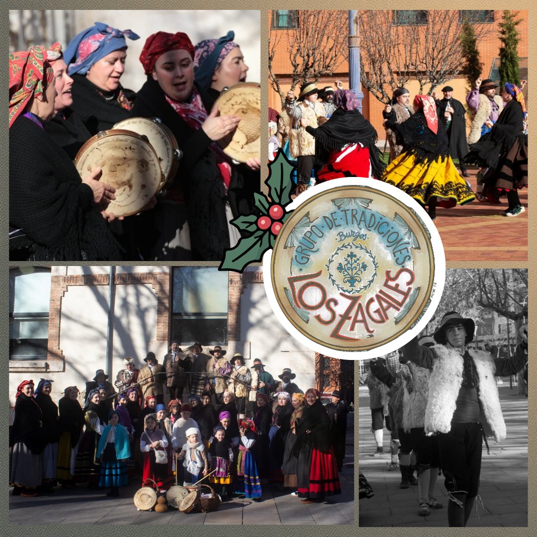GT_Los_Zagales's tweet photo. El domingo estuvimos por los alrededores de San Agustín, cantanto y bailando nuestros villancicos tradicionales.#villancicos #Burgos #navidad #folclore #feaf #tradicion #danza #baile #Burgosenelmundo #burgoscity #burgosmola https://t.co/k2iXBSluez