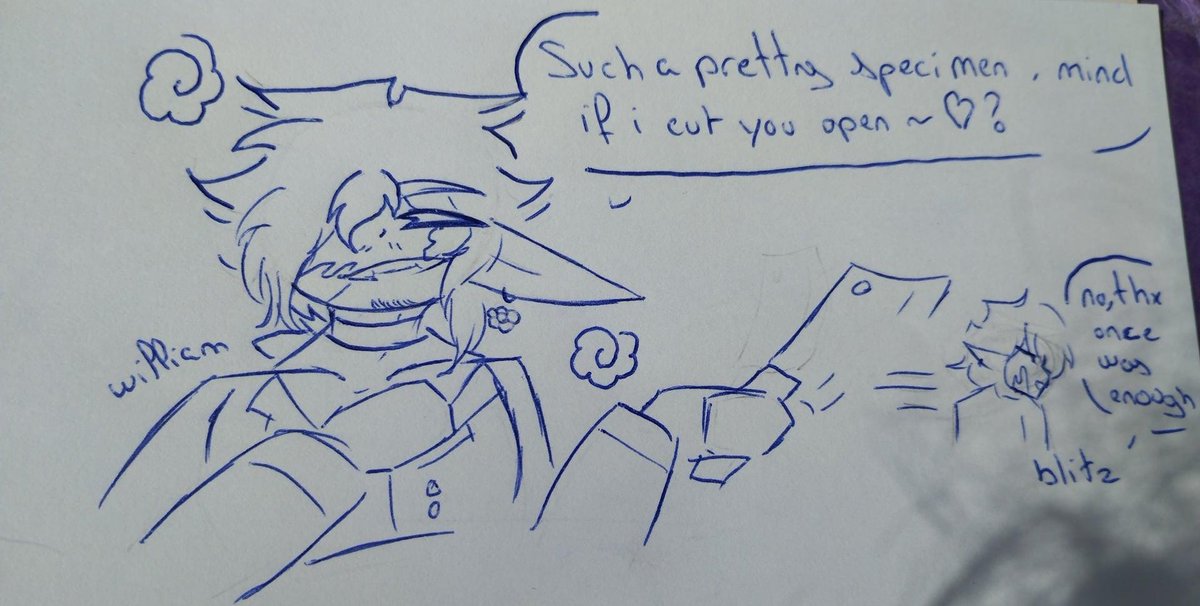 Heart_LessK's tweet image. just wanted to share those monster mini comic i made during my final exams last year