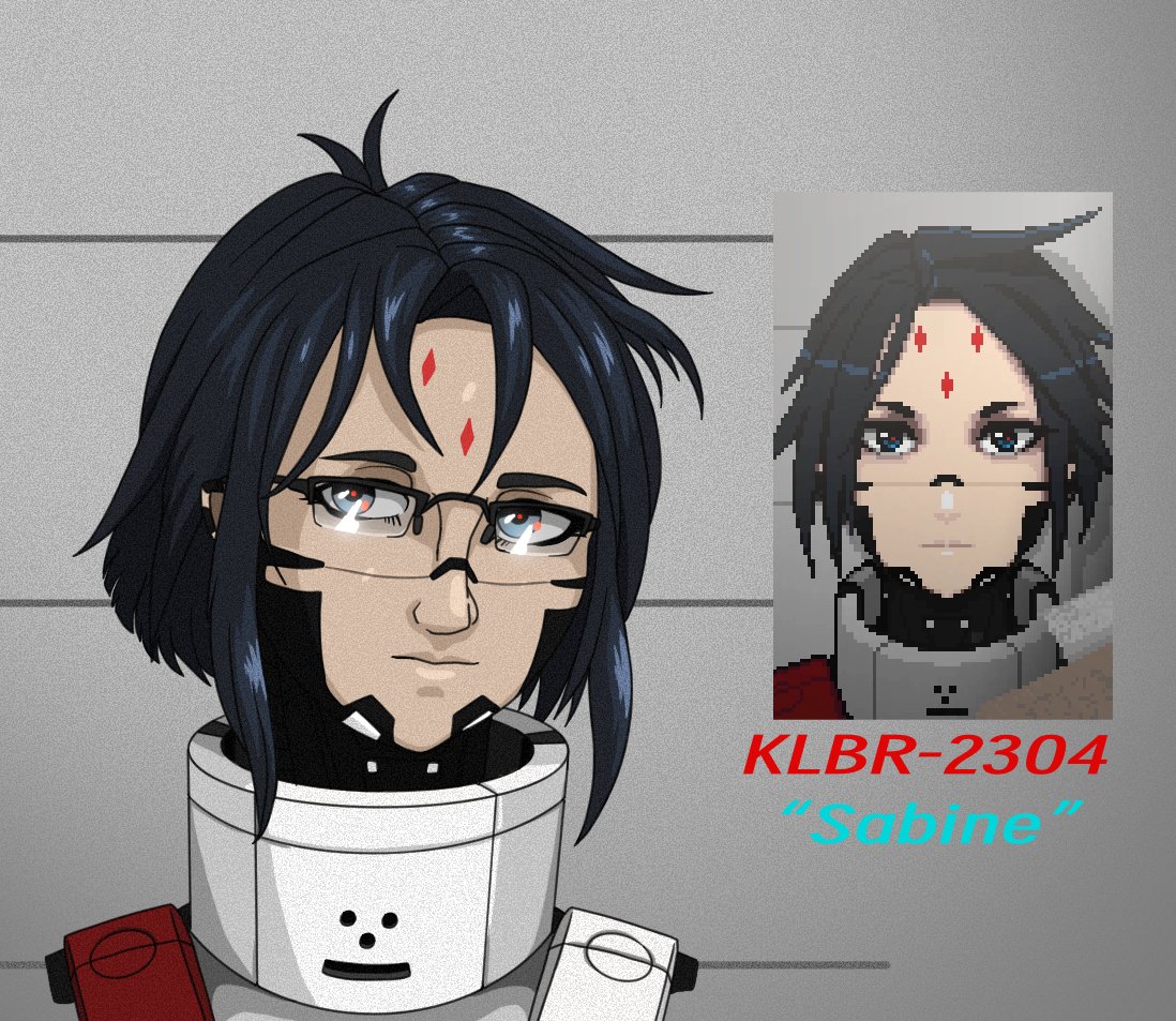 scantron2077's tweet image. My new Kolibri oc, Sabine
#SIGNALIS #signalisoc #signalisfanart