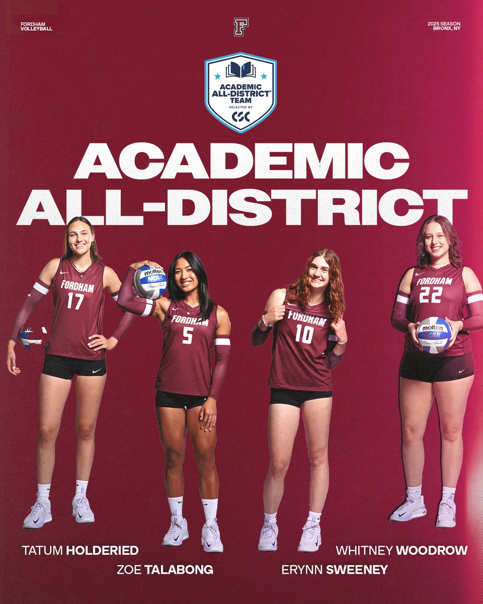 Fordham Volleyball tweet media