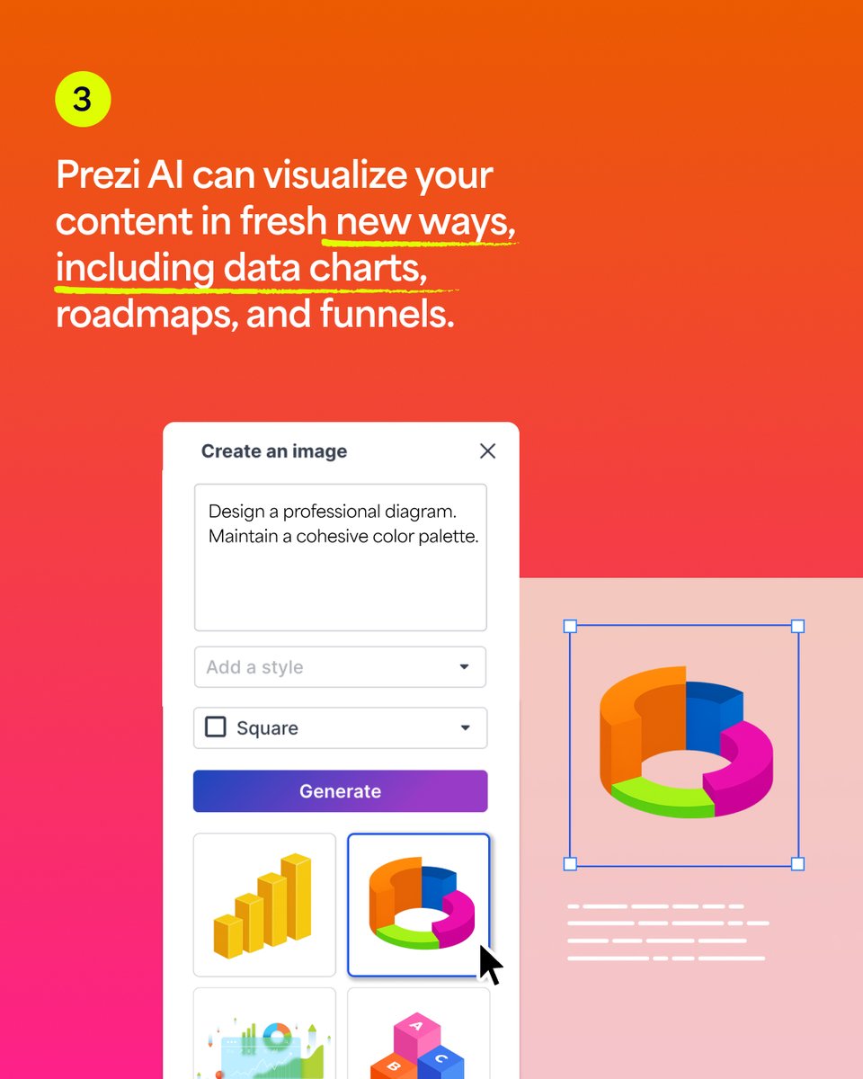 prezi's tweet photo. New month. New Prezi features. 💥
The circle crop feature is here, along with even more AI-powered updates. Swipe through to check them all out.
#prezifeatures #productupdates #preziAi https://t.co/jpeZmTH8He