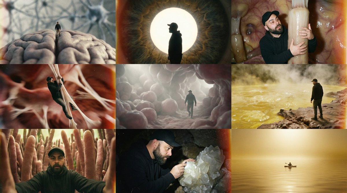 Inner world 3x3 grid