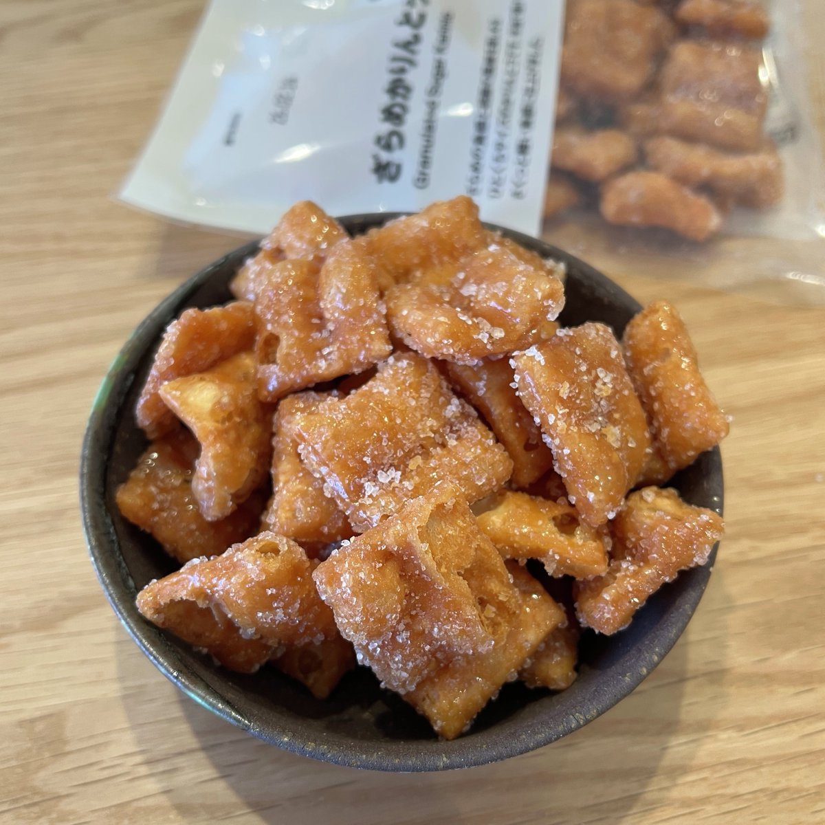 3点選んで300円の「ぽち菓子」シリーズに、『ざらめかりんとう』が登場