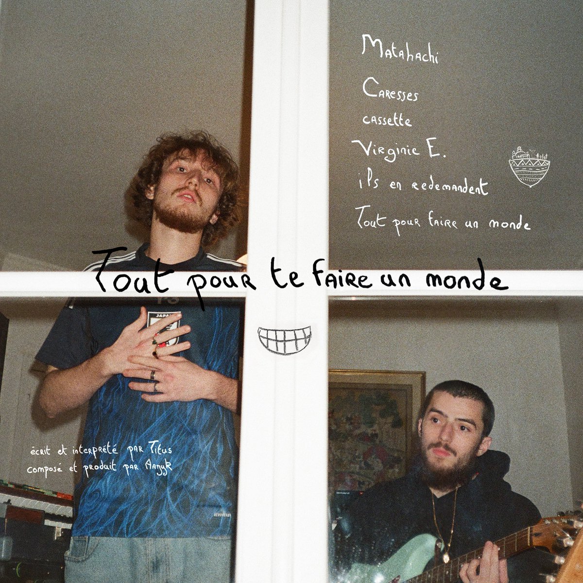 Tout pour te faire un Monde 🌍 

EP de 6 titres en totale collab avec mon reuf <a href="/Aazyk_/">Aazyk</a> il a entièrement produit le projet et a aussi fait toutes les illustrations de la cover et les écritures de la back cover (un goat)

Prenez autant de plaisir à écouter qu’on a eu à le faire 🫂