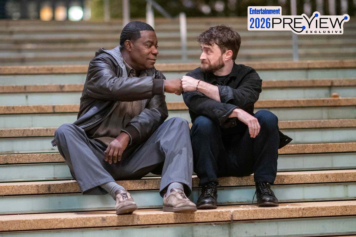 DiscussingFilm's tweet image. First look ‘THE FALL AND RISE OF REGGIE DINKINS’, a new comedy series from the creators of ‘30 Rock’

• Starring Tracy Morgan &amp;amp; Daniel Radcliffe

• Follows a NFL superstar banned from the league who decides to hire a filmmaker to make a documentary about his life to win back…