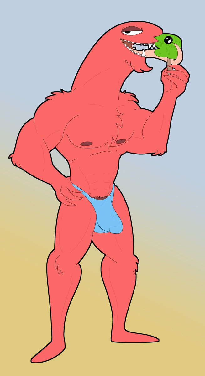 Hellfurred's tweet photo. Strong Allan for a friend!!

Love him and his funny little popsicle. The one he's holding. Not...not the one in his pants. We already know how I feel about that one. https://t.co/rqhVd2JjtI