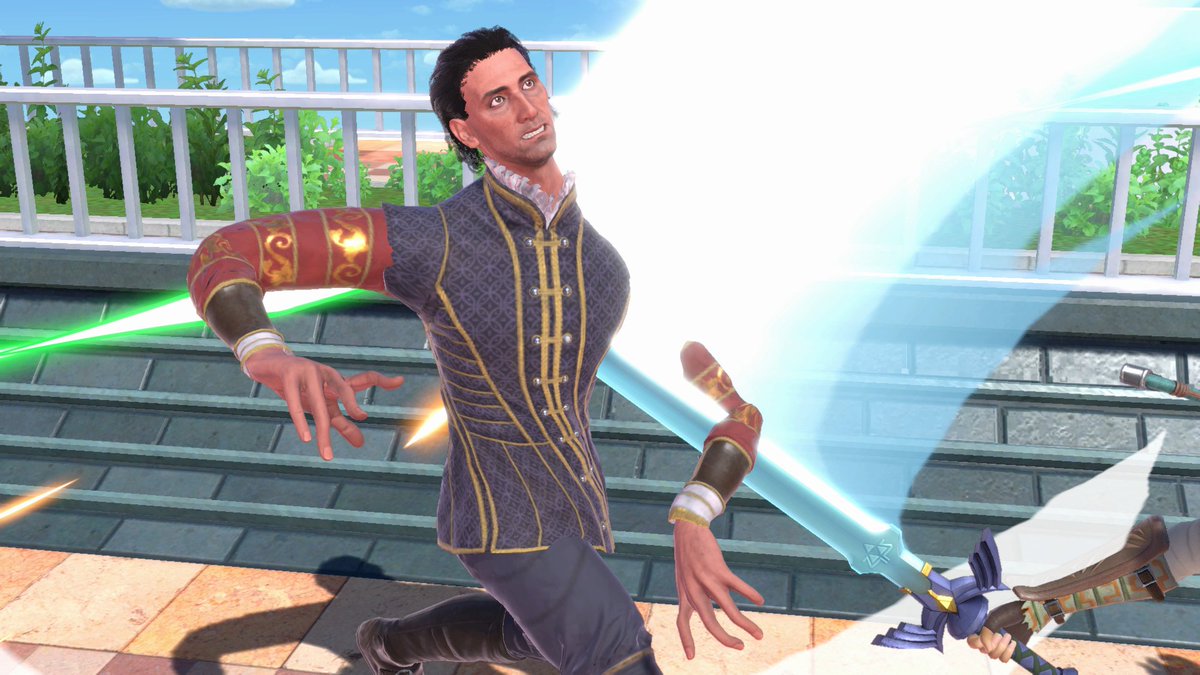 Dakavos's tweet photo. Just like Kazuya, Raphael transforms into his Cambion form during smash attacks and special moves.

But you can also choose to play as him in his permanent Cambion form.

Additionally this mod comes with:

-Ascended fiend form for his Final Smash
-Expressions
-Effects
-Voice
-UI https://t.co/VhaJpor3IQ
