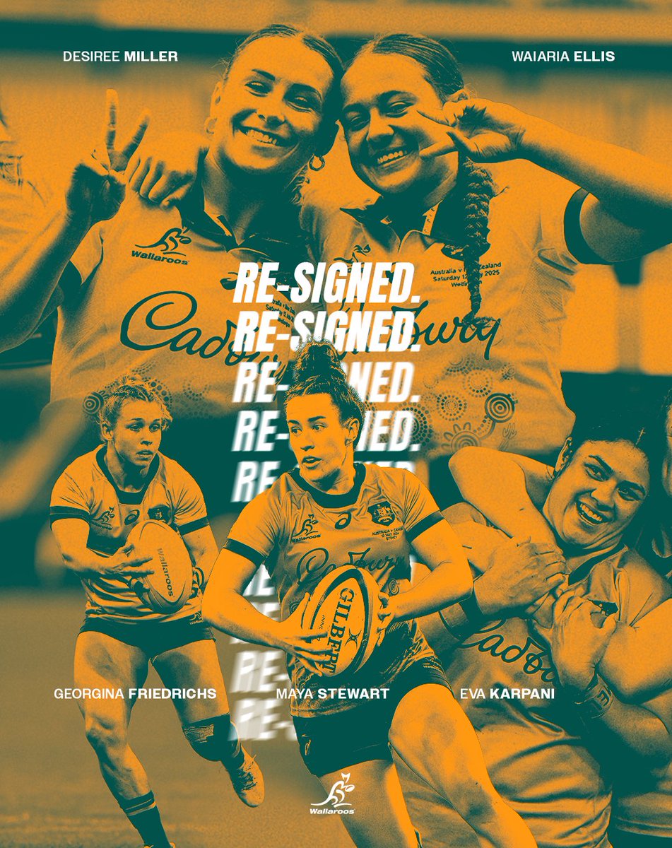 WallaroosRugby's tweet image. Committed to Gold ✍️

#Wallaroos