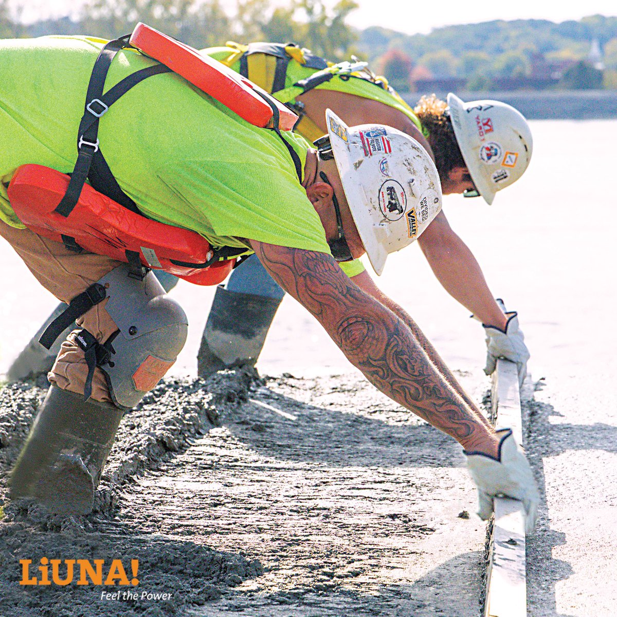 From breaking ground to the final detail, quality is the hallmark of #LiUNA #Laborers’ work. #FeelThePower