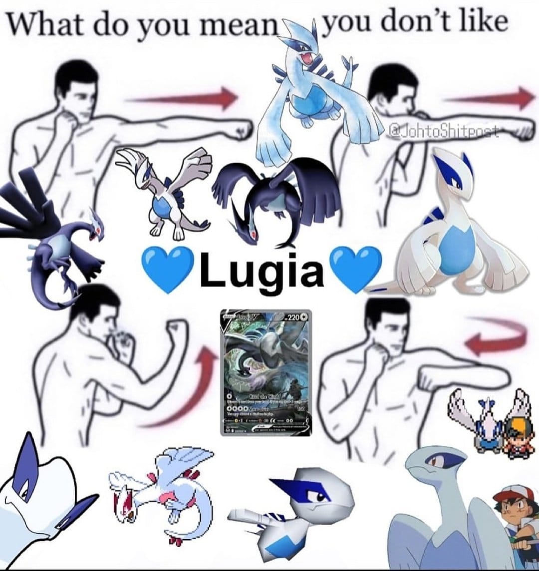 PokeDailyPost's tweet image. I would kill for you Lugia