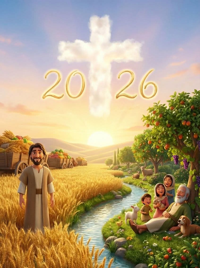 ‘’ 2026’’ 🎅
واجعلها سنة حصاد يوسف بعد تعبه، وراحة أيوب بعد صبره 🙏♥️