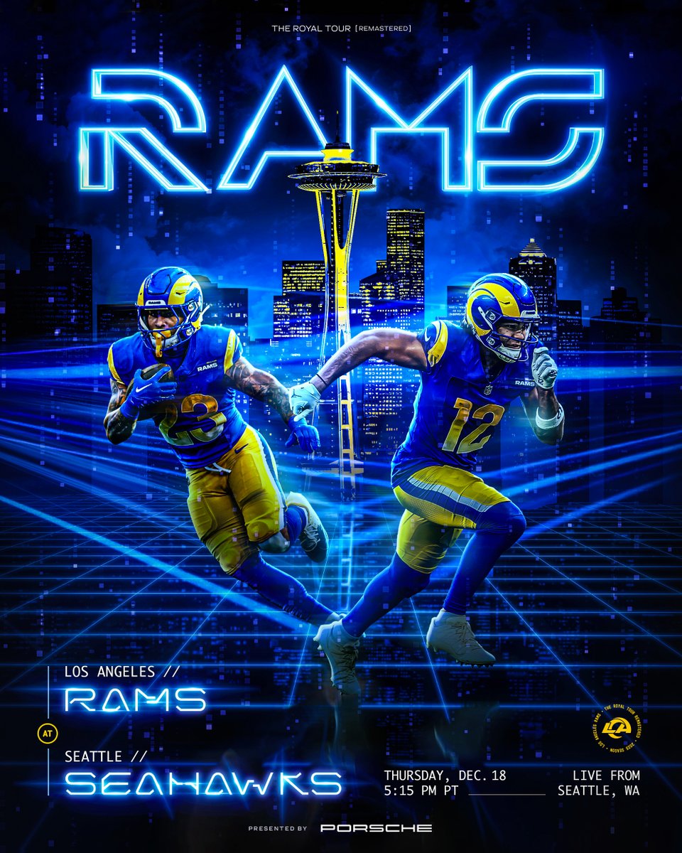 RamsNFL's tweet image. Thursday Night under the lights 🌃