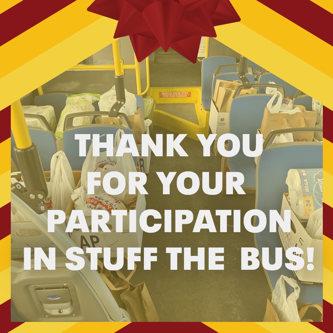 Siena_Francis's tweet photo. Tremendous thanks to everyone who fueled last week's Stuff the Bus donation drive—especially #OMetro!
Next stop: your neighbors who need those gifts the most. 🙏 https://t.co/HRy6SyckKe