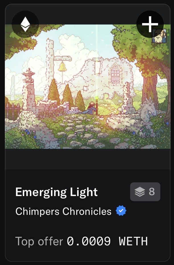 Burnt 24x “A New Dawn” and claimed my 8 pieces of the new Timp artwork 😄
!LFCHIMP