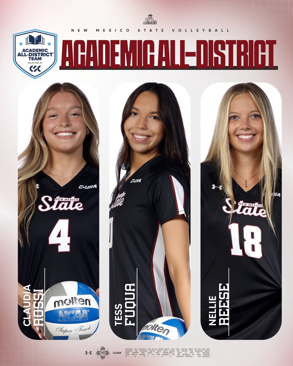 NM State Volleyball tweet media