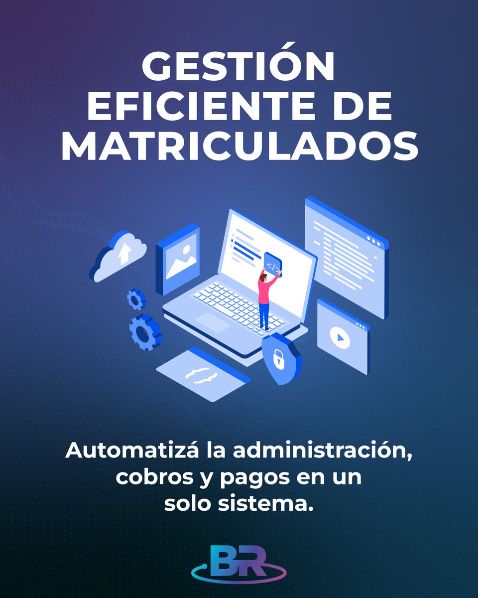 brgrouparg's tweet photo. La gestión de matriculados puede ser simple ⚙️
Automatizá tareas administrativas y controlá cobros y pagos en un solo sistema, pensado para colegios y círculos profesionales 📌

#Gestión #Automatización #Tecnología https://t.co/KITXHSIRRk