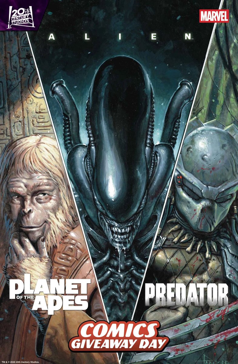 DavideParatore6's tweet image. Alien, Predator &amp;amp; Planet of the Apes #1 CGD

#alien #xenomorph #predator #planetoftheapes