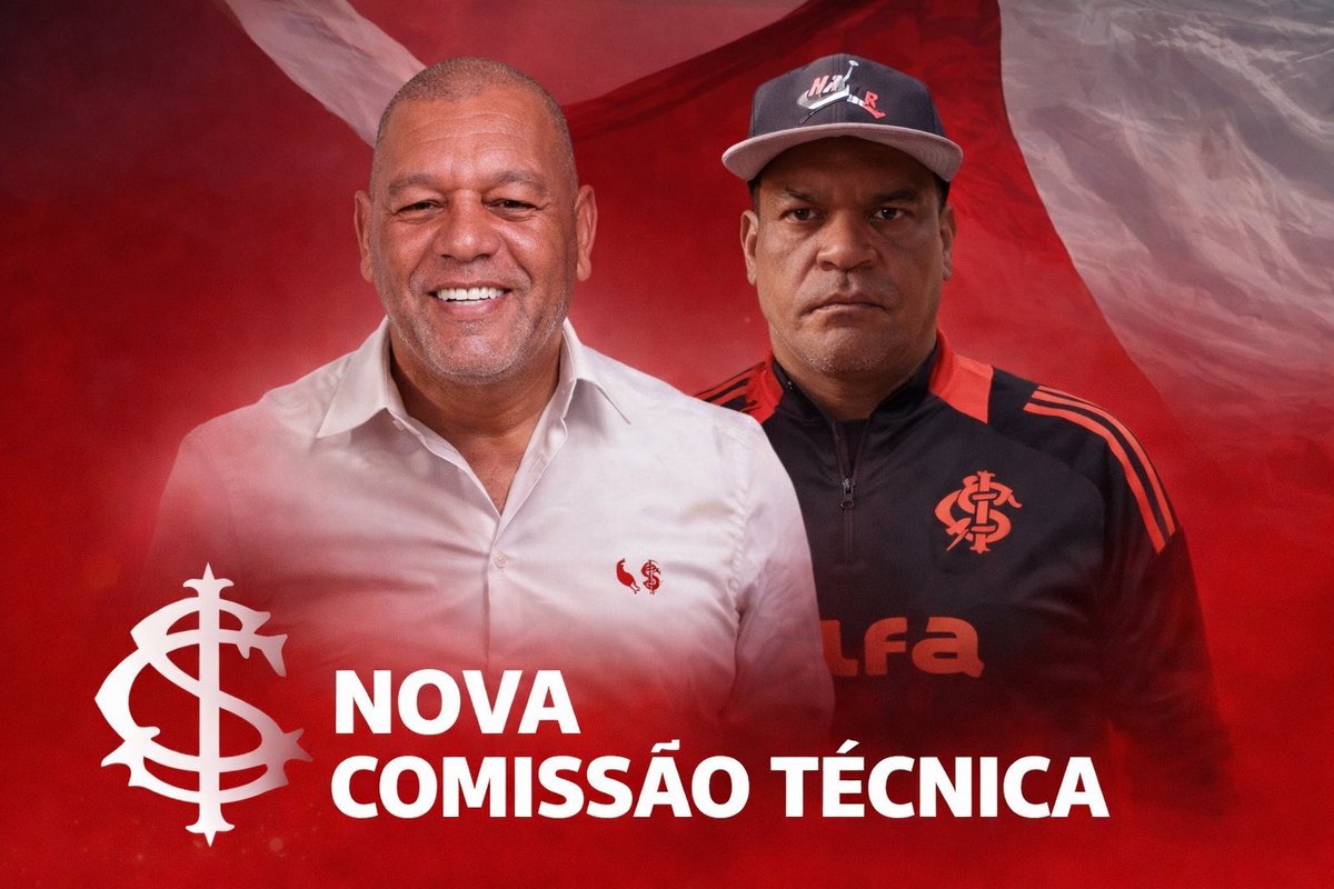 InterRaizguris's tweet image. João Pedro mito como auxiliar e Tim maia da Coreia novo preparador físico chegam pra compor a comissão técnica. #Vamosinter