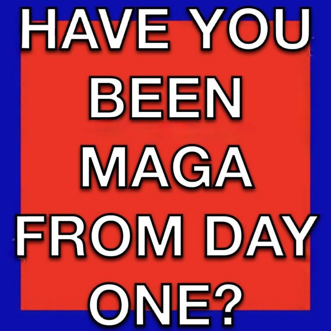 Yup, from the day he came down the golden escalator.
🥰🥰