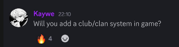 SparkTimes_'s tweet photo. Clubs &amp; Clans System Confirmed 🤝

Rai has confirmed that a club system is definitely on the list for the game.

However, it is likely not planned for this specific phase of the pre-alpha.

#SparkGrove #WarpWave #IndieDev https://t.co/62LyTrBhAV
