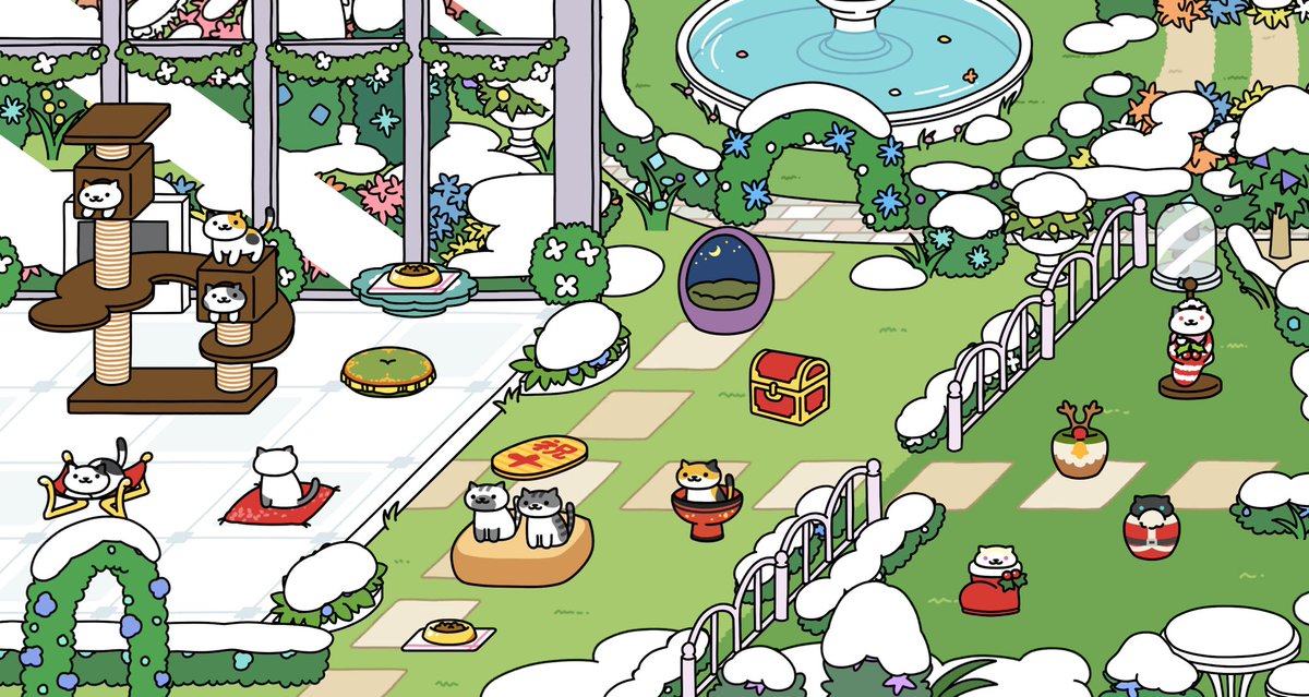 ねこあつめ公式@にわさき紹介 (@nekoatsume_niwa) / Posts / X