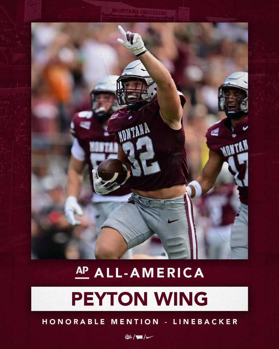🇺🇸 BIG TIME! 

<a href="/wing_peyton/">Peyton Wing</a> an All-American Honorable Mention! 

📰 gogriz.com/news/2025/12/1…

#GoGriz