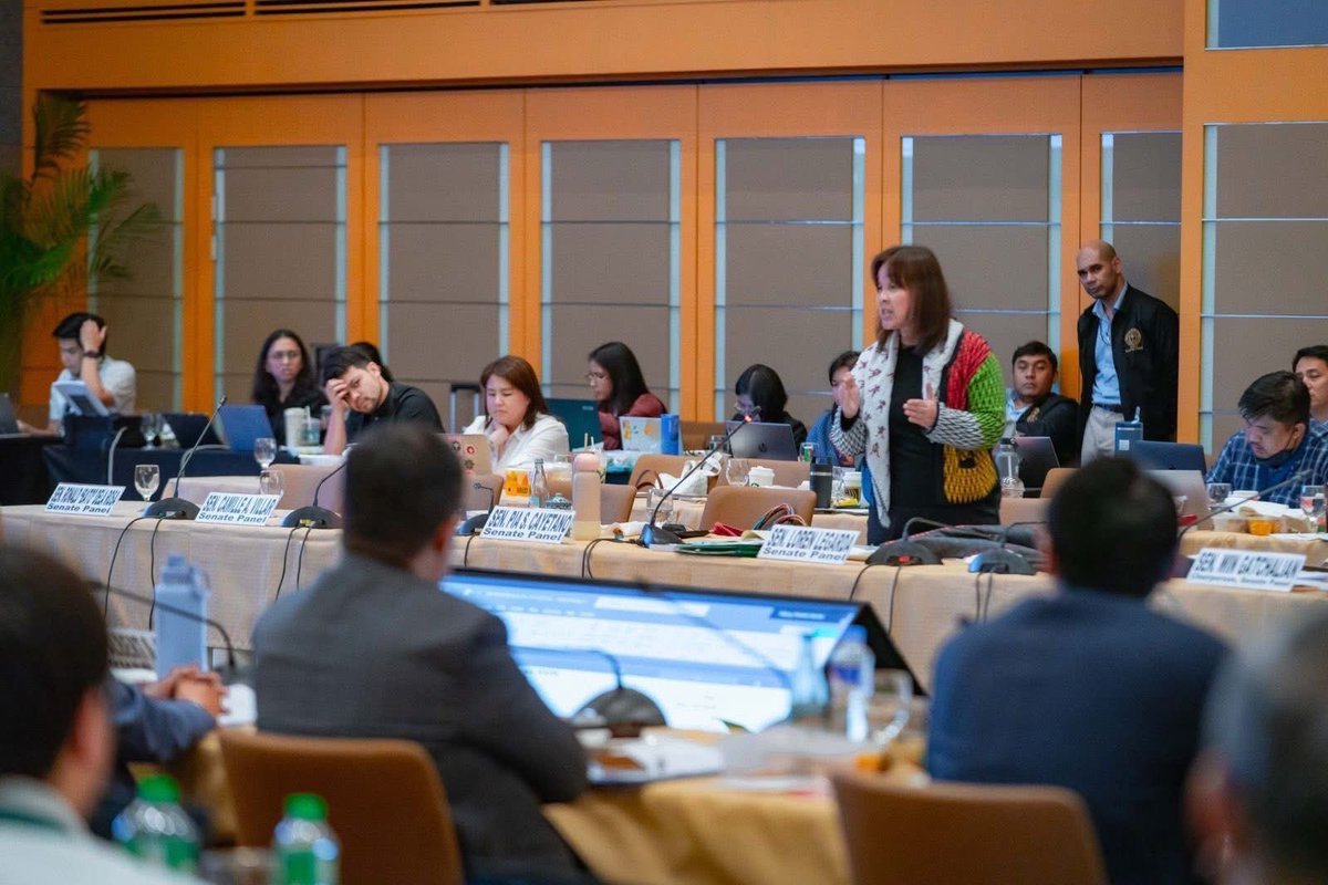 At the resumption of the bicameral conference on the 2026 national budget yesterday, I raised key points on defense preparedness, budget accountability, labor protection, and environmental program performance.

On the DND, I observed that while the amendments fund mostly