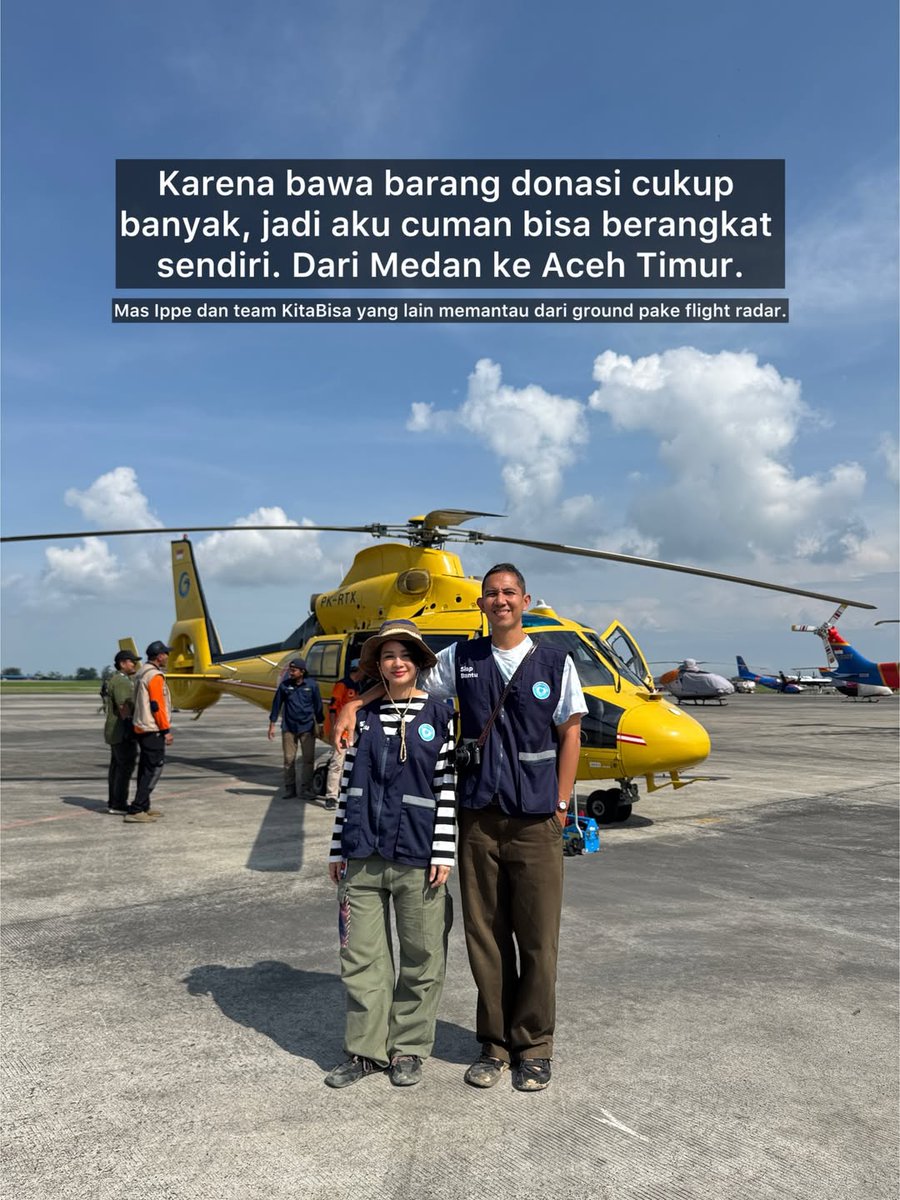 ferizandra's tweet photo. Dari IG Andien...

Kali ini Andien bagi-bagi bantuan di Aceh Timur, yang ternyata kondisinya pasca bencana banjir sama parahnya dengan Aceh Tamiang, Bener Meriah dan Aceh Tengah... bahkan ada beberapa desa yang sama sekali terisolir, karena semua jalan terputus...

#BencanaNasional