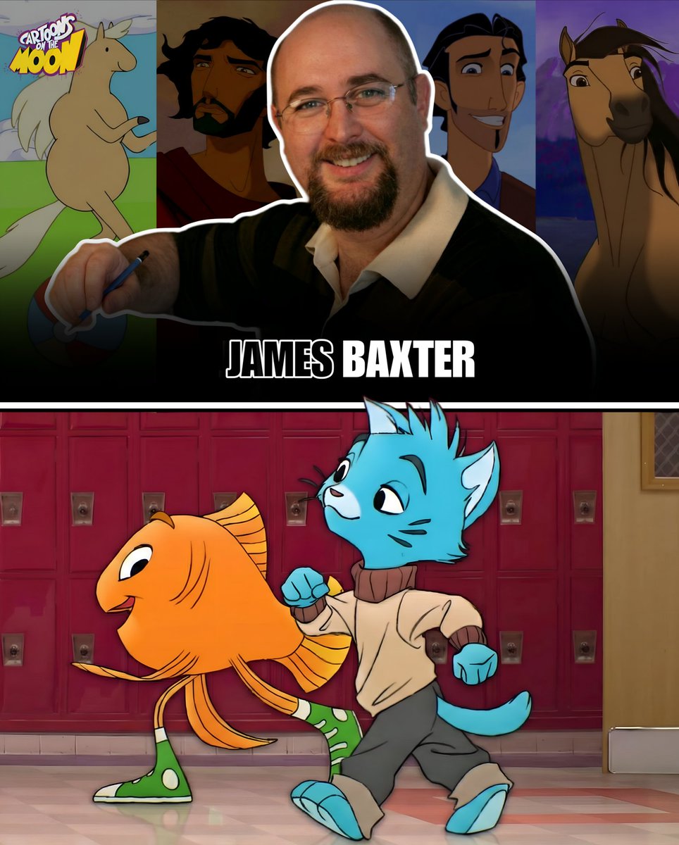CartoonsOTMoon's tweet image. Ben Bocquelet (creador de El Mundo de Gumball) reveló que el encargado de animar a Gumball y Darwin al estilo Disney fue JAMES BAXTER:

💬 "Es el mejor animador vivo de dibujos a mano".