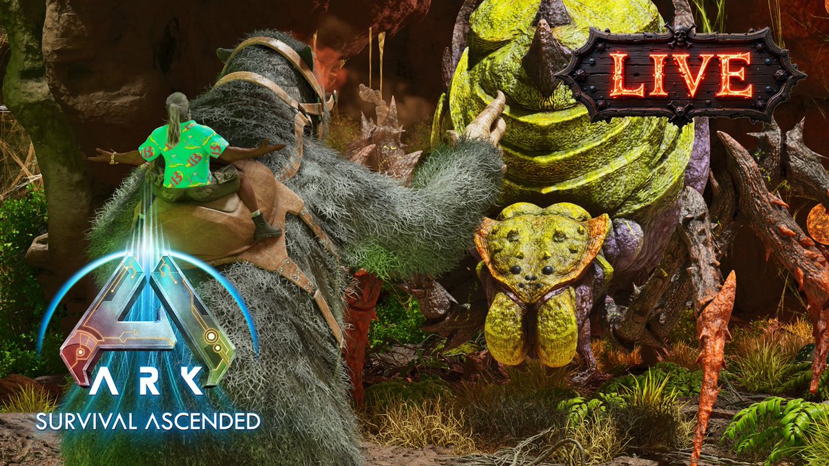 Surviving The Island With NO Fliers ❌🦅🍺

Megatheriums are saddled, rum is poured and the broodmother’s waiting! 🕷️⚔️🍺

Live now → youtube.com/live/NwTpPqcLl…

#ArkSurvivalAscended #playARK