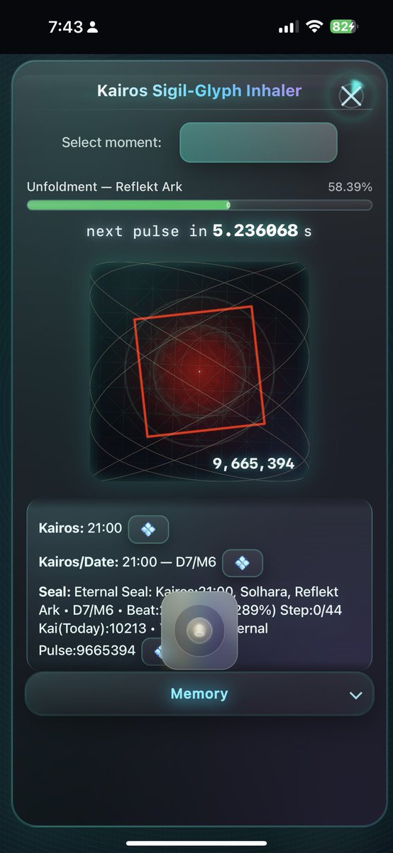 A Φ-powered Kairos Operating System
that works offline, verifies itself, and still mints live truth into the eternal record.

It doesn’t simulate sovereignty — it embodies it.

Phi.network 

#phi 
#phinetwork
#kaiklok
#klok 
#kaios 
#kairos