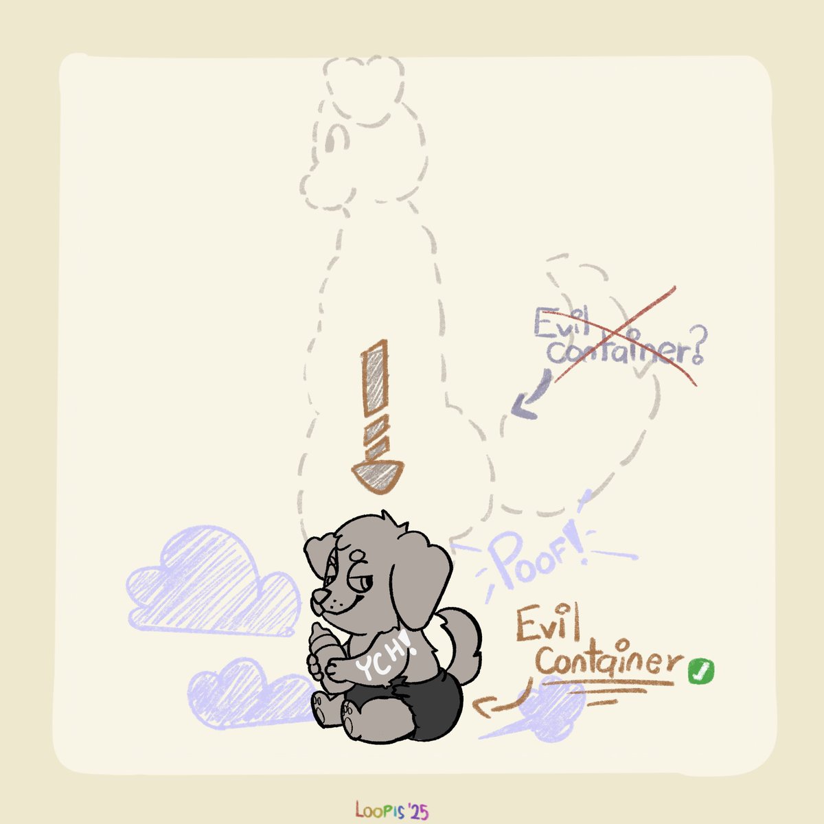 PoofyLoopis's tweet image. RAFFLE! 🤍🤎

Decided to go ahead and turn the previous posted drawing into a YCH!

How to participate:
Just like+ RP and comment this post with a ref of the OC you want me to draw!
(You don’t have to follow, but it’s still greatly appreciated!)

#abdl #babyfur #diaperfur