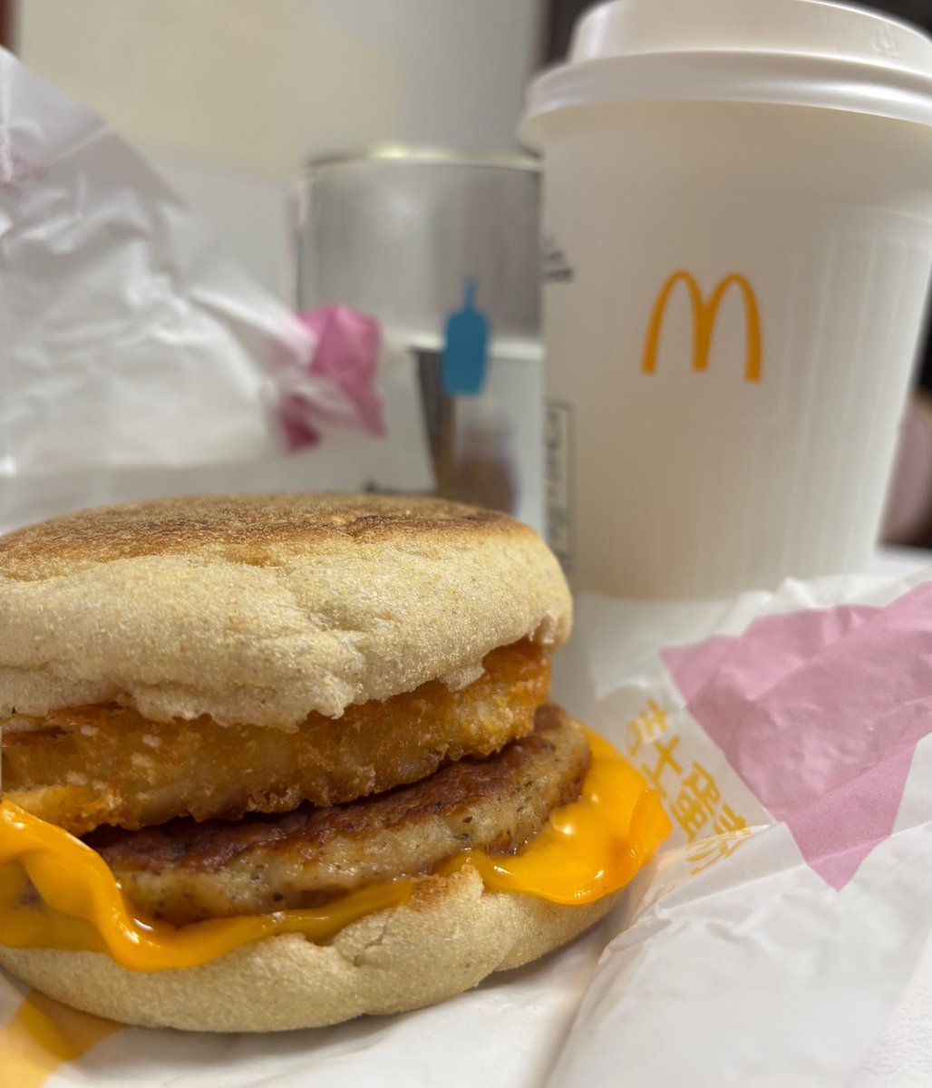 久しぶりの朝マック