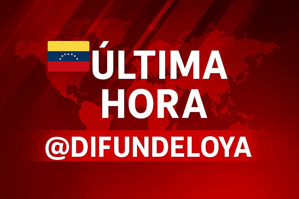 DIFUNDELOYA's tweet photo. 🚨 ¡ÚLTIMA HORA VENEZUELA! 🚨🇻🇪

URGENTE — ¡LO ÚLTIMO! 🇻🇪 🇺🇸

 🔴 Bloqueo absoluto del petróleo venezolano.

🔴 Venezuela rodeado por la mayor Armada jamás desplegada en Sur América.

🔴 El régimen de Maduro es una Organización Terrorista Internacional.

Trump habló. https://t.co/jT4QakEUEy
