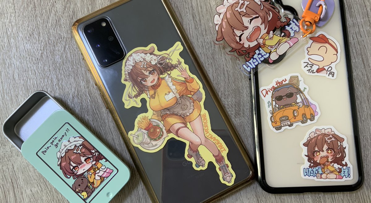 C107 新刊＆グッズ紹介②】 新刊セット（￥1500）のグッズです